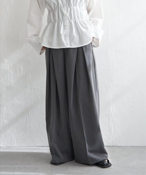 パンツ moco 美シルエットワイドパンツ ￥6,200+tax | mocoa's inc