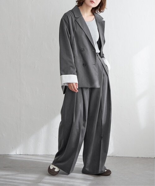 ネストローブ　ミニチェックタックプリーツキュロット　ワイドパンツ　日本製　ウール 商品一覧｜nest Robe / CONFECT ONLINE SHOP