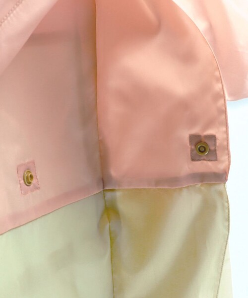 BRANSHES(ブランシェス)の「配色レインコート(レインコート/ポンチョ・キッズ・ネイビー/ピンク/ブルーグレー・S/M/L/XL)」の14枚目の写真