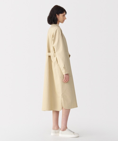 MUJI Labo(ムジラボ)の「〔MUJI Labo〕婦人 和紙混ツイルシャツワンピース(シャツワンピース・レディース・オフホワイト/ベージュ・S/XL/L/M)」の13枚目の写真