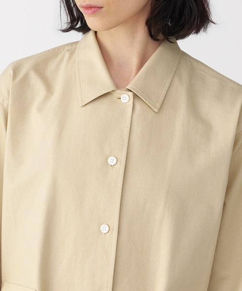 MUJI Labo(ムジラボ)の「〔MUJI Labo〕婦人 和紙混ツイルシャツワンピース(シャツワンピース・レディース・オフホワイト/ベージュ・S/XL/L/M)」の15枚目の写真