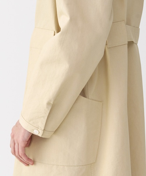 MUJI Labo(ムジラボ)の「〔MUJI Labo〕婦人 和紙混ツイルシャツワンピース(シャツワンピース・レディース・オフホワイト/ベージュ・S/XL/L/M)」の17枚目の写真