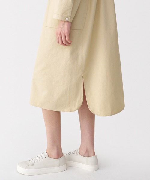 MUJI Labo(ムジラボ)の「〔MUJI Labo〕婦人 和紙混ツイルシャツワンピース(シャツワンピース・レディース・オフホワイト/ベージュ・S/XL/L/M)」の19枚目の写真