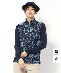 adabat - adabat アダバット(50)シャツ ボーダー マルチカラー ハーフジップ adabat アダバット(50)シャツ ボーダー マルチカラー ハーフ