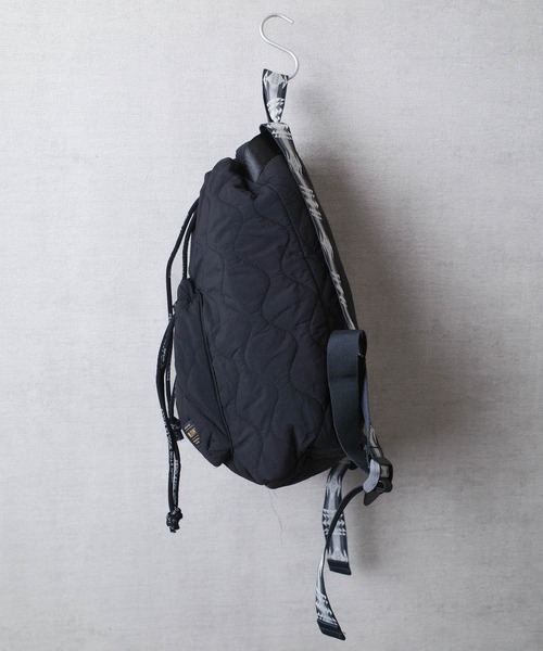 PENDLETON（ペンドルトン）の「【PE2】【PENDLETON/ペンドルトン】QUILTING KNAPSACK キルティング ナップサック（バックパック/リュック・レディース・ブラック/オリーブドラブ・FREE）」の13枚目の写真