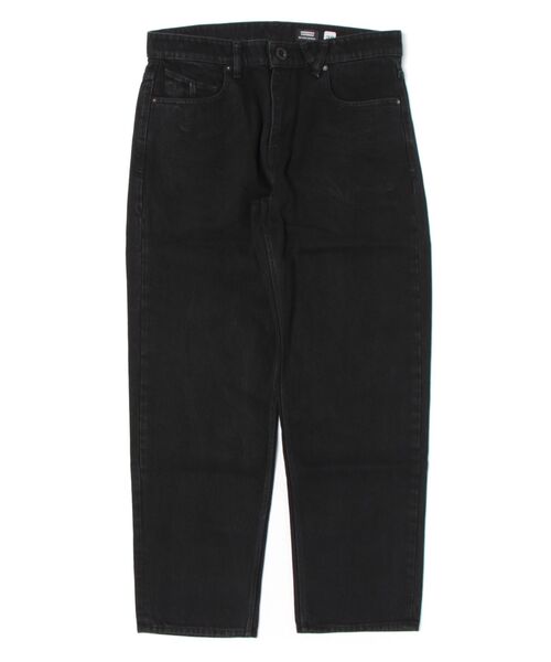 VOLCOM（ボルコム）の「VOLCOM/ボルコム デニム/ロンパン テーパードフィット A1932102（デニムパンツ・メンズ・ライトインディゴブルー/ブラック・28inch/30inch/32inch）」の2枚目の写真