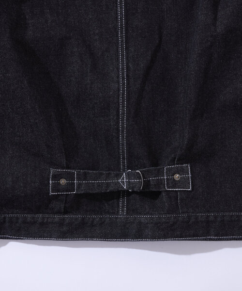 Sourcream（サワークリーム）の「【Sourcream/サワークリーム】ブラックデニムジャケット / 日本製（デニムジャケット・レディース・ブラック・FREE）」の13枚目の写真
