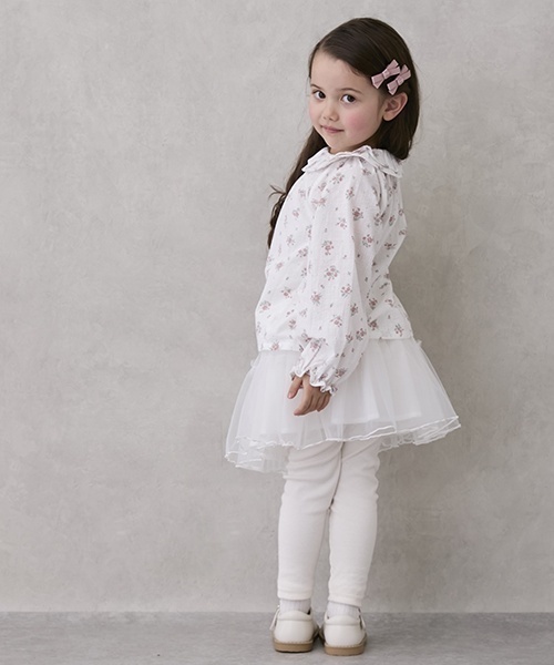 petit main（プティマイン）の「リボンヘアクリップ2P（バレッタ/ヘアクリップ・キッズ・アイボリー/サックスブルー/レッド/ピンク/ネイビー・F）」の14枚目の写真