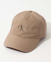 Calvin Klein（カルバン・クライン）の「【Calvin Klein/カルバンクライン】MONOLOGO PRINTED BASEBALL CAP/コットンツイル ロゴキャップ（キャップ）」