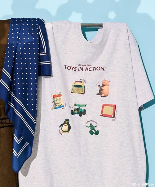 トイストーリー toystory パーソンズTシャツ付き persons セール】【TOYSTORY】 フロントプリントTシャツ/トイ