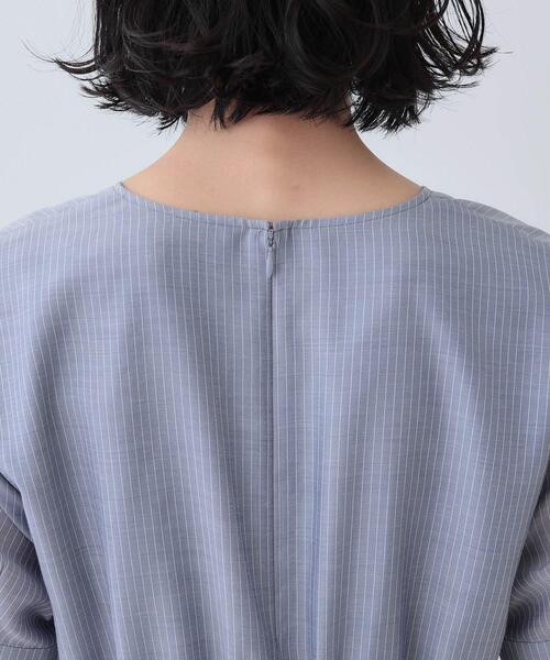 INDIVI（インディヴィ）の「【洗える／エアリー】ハイウエストワンピース（ワンピース・レディース・ネイビー系2/ネイビー系3/ブラウン系その他5/ブルーグリーン/ベージュ系その他5・40/38/36/19/15 /13/05/03）」の16枚目の写真