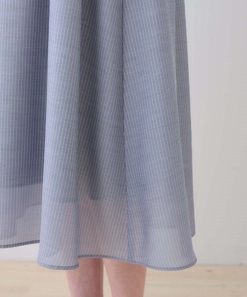 INDIVI（インディヴィ）の「【洗える／エアリー】ハイウエストワンピース（ワンピース・レディース・ネイビー系2/ネイビー系3/ブラウン系その他5/ブルーグリーン/ベージュ系その他5・40/38/36/19/15 /13/05/03）」の14枚目の写真