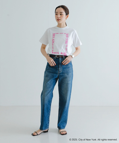 GOOD ROCK SPEED（グッドロックスピード）の「GOOD ROCK SPEED　NYC T-SHIRTS（Tシャツ/カットソー・レディース・ホワイト/ネイビー・FREE）」の16枚目の写真