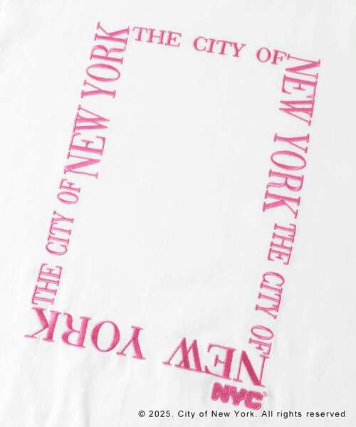 GOOD ROCK SPEED（グッドロックスピード）の「GOOD ROCK SPEED　NYC T-SHIRTS（Tシャツ/カットソー・レディース・ホワイト/ネイビー・FREE）」の13枚目の写真