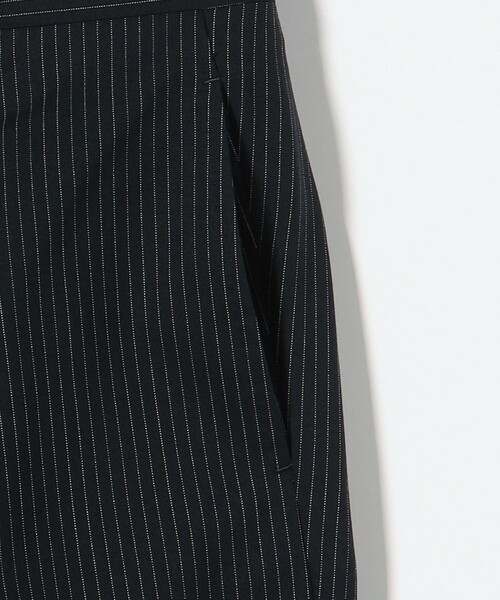 Camoshita(カモシタ)の「<Camoshita> ストライプ 1プリーツ スラックス(スラックス・メンズ・ネイビー・48/46)」の7枚目の写真
