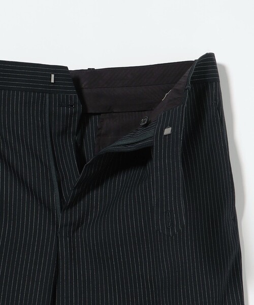 Camoshita(カモシタ)の「<Camoshita> ストライプ 1プリーツ スラックス(スラックス・メンズ・ネイビー・48/46)」の5枚目の写真