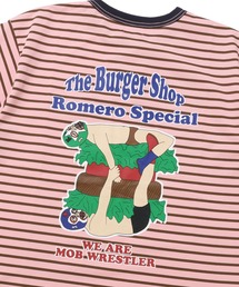 KRIFF MAYER（クリフメイヤー）の「モブレスラーボーダーT(バーガー)（Tシャツ/カットソー）」
