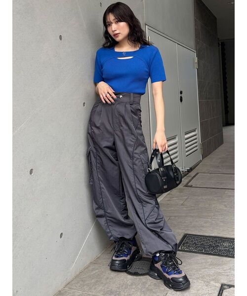 MURUA（ムルーア）の「ラインカーゴパンツ（カーゴパンツ）」 - WEAR