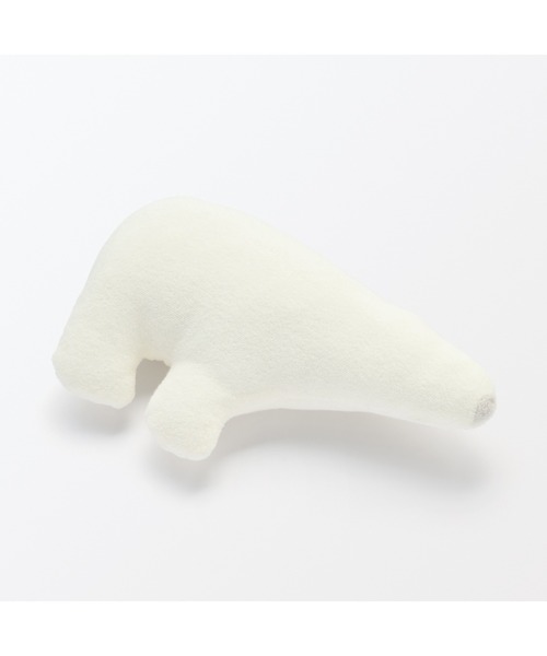 無印良品(ムジルシリョウヒン)の「ポケット付き 動物クッション(ホッキョクグマ) 26×16.5cm(クッション/クッションカバー・メンズ・その他・FREE)」の2枚目の写真
