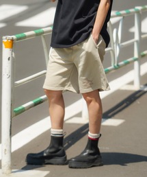 RVCA メンズ IRON ON FT WS ショートパンツ 【2025年春夏モデル】/ルーカウエストゴムドローコード付きボトムス