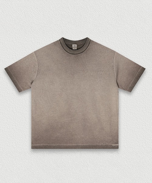 CORPUS TOKYO(コーパス トーキョー)の「【セットアップ対応】ヴィンテージウォッシュドTシャツ(Tシャツ/カットソー・メンズ・グレー/ダークブラウン/ブラック/ライトベージュ・3/1/2)」の6枚目の写真