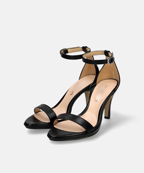 MAMIAN（マミアン）の「プラットフォーム サンダル (8.0cmヒール)（サンダル・レディース・ブラック/パイソン/グレイッシュベージュ・L/M/S）」の9枚目の写真