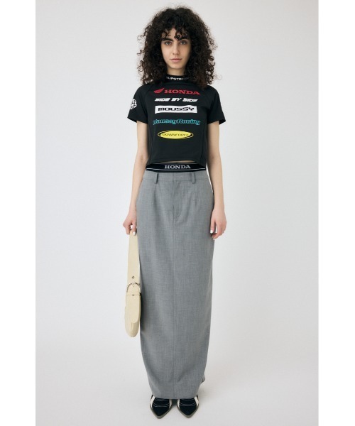 MOUSSY(マウジー)の「HONDA RACING TINY Tシャツ(Tシャツ/カットソー・レディース・ブラック/オフホワイト・FREE)」の10枚目の写真