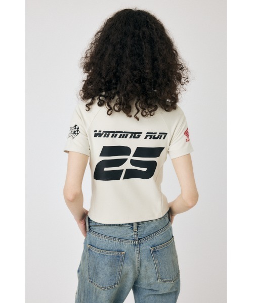 tシャツ HONDA RACING TINY Tシャツ レディース HONDA RACING TINY Tシャツ（Tシャツ/カットソー）｜MOUSSY