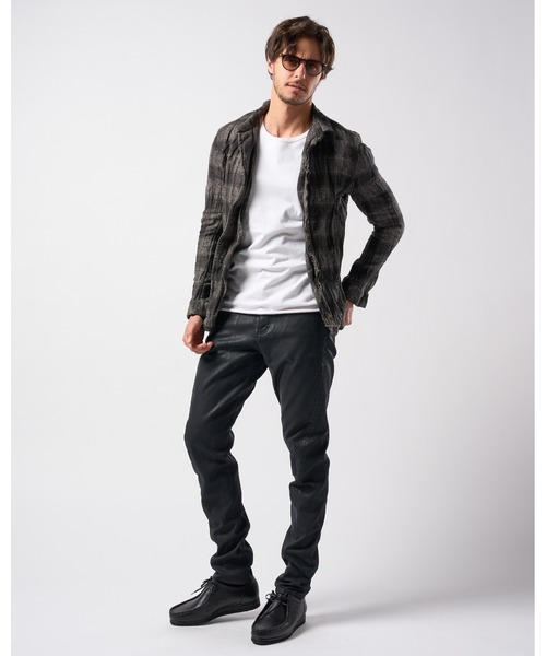 wjk（ダヴルジェイケイ）の「coating draping pants（その他パンツ・メンズ・ブラック/ネイビー・SMALL/MEDIUM/LARGE/X-LARGE）」の19枚目の写真