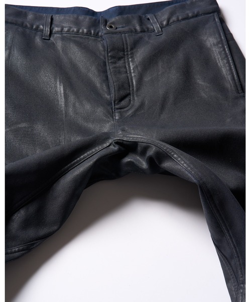 wjk（ダヴルジェイケイ）の「coating draping pants（その他パンツ・メンズ・ブラック/ネイビー・SMALL/MEDIUM/LARGE/X-LARGE）」の8枚目の写真