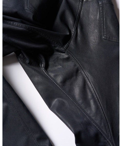 wjk（ダヴルジェイケイ）の「coating draping pants（その他パンツ・メンズ・ブラック/ネイビー・SMALL/MEDIUM/LARGE/X-LARGE）」の7枚目の写真