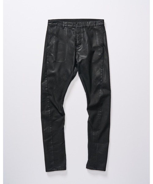 wjk（ダヴルジェイケイ）の「coating draping pants（その他パンツ・メンズ・ブラック/ネイビー・SMALL/MEDIUM/LARGE/X-LARGE）」の4枚目の写真