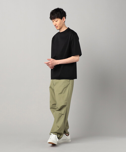 COMME CA MEN（コムサメン）の「和歌山編み コットンスムース クルーTシャツ（Tシャツ/カットソー・メンズ・ブラック/グリーン/ホワイト・L/M）」の10枚目の写真