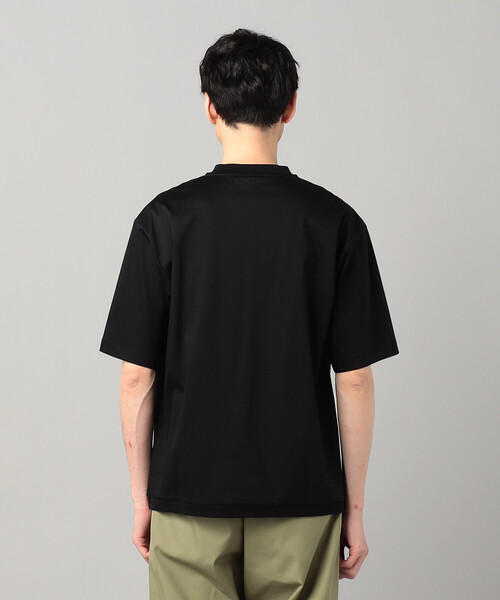 COMME CA MEN(コムサメン)の「和歌山編み コットンスムース クルーTシャツ(Tシャツ/カットソー・メンズ・ブラック/グリーン/ホワイト/チャコールグレー・L/M)」の13枚目の写真