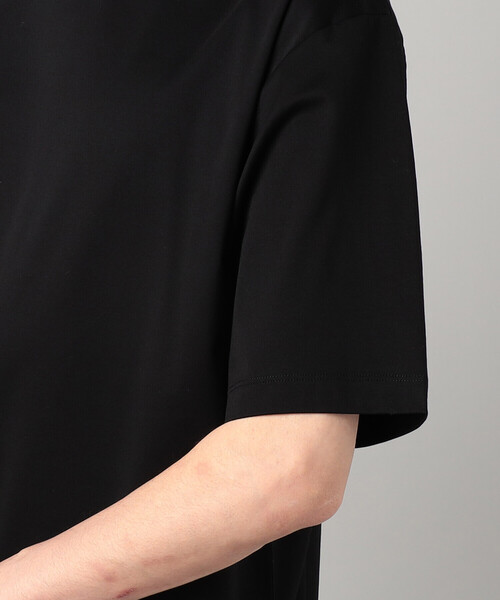 COMME CA MEN(コムサメン)の「和歌山編み コットンスムース クルーTシャツ(Tシャツ/カットソー・メンズ・ブラック/グリーン/ホワイト/チャコールグレー・L/M)」の11枚目の写真