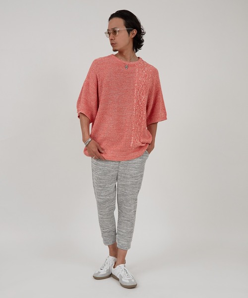 improves(インプローブス)の「トリッキー杢 アンクルパンツ(その他パンツ・メンズ・ネイビー/グレー/チャコール・LARGE/MEDIUM)」の7枚目の写真