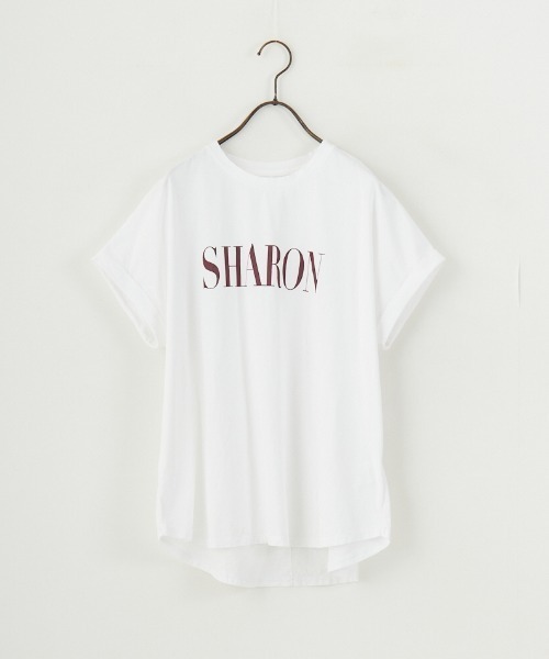 ロゴ（SHARON）Tシャツ（マイカ＆ディール） セール】[MICA&DEAL/マイカアンドディール] SHARON ロール