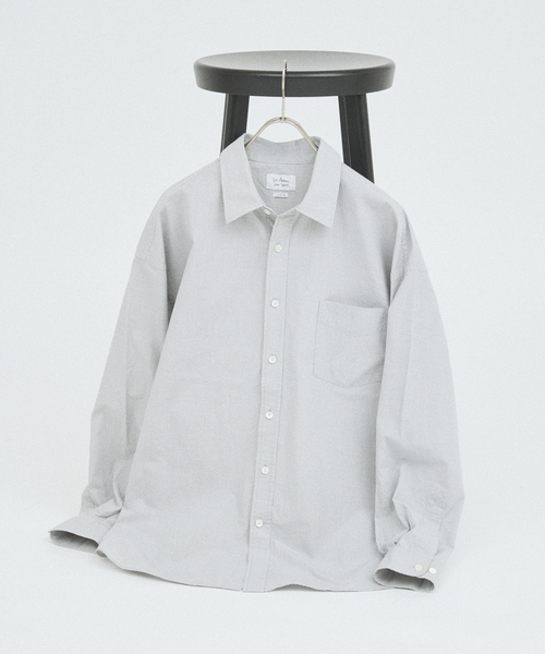 JOURNAL STANDARD(ジャーナルスタンダード)の「STILL AUTHENTIC / スティルオーセンティック レギュラーカラーシャツ(シャツ/ブラウス・メンズ・ホワイト系その他/ブルー系その他/ホワイト×ホワイト/チャコールグレー・SMALL/MEDIUM/LARGE)」の3枚目の写真