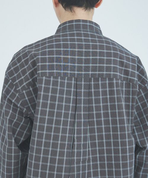 JOURNAL STANDARD(ジャーナルスタンダード)の「STILL AUTHENTIC / スティルオーセンティック レギュラーカラーシャツ(シャツ/ブラウス・メンズ・ホワイト系その他/ブルー系その他/ホワイト×ホワイト/チャコールグレー・SMALL/MEDIUM/LARGE)」の5枚目の写真
