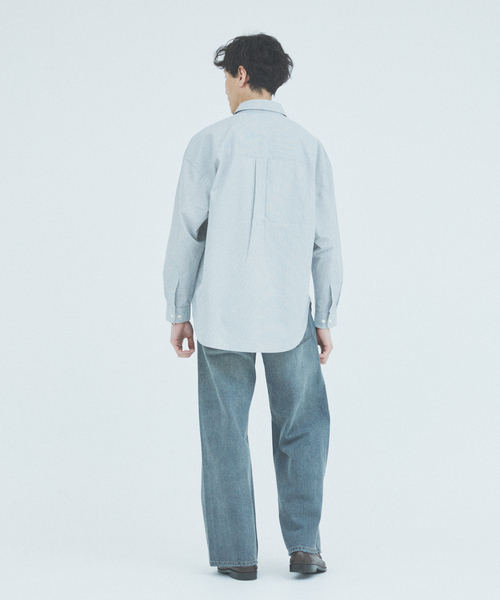 JOURNAL STANDARD(ジャーナルスタンダード)の「STILL AUTHENTIC / スティルオーセンティック レギュラーカラーシャツ(シャツ/ブラウス・メンズ・ホワイト系その他/ブルー系その他/ホワイト×ホワイト/チャコールグレー・SMALL/MEDIUM/LARGE)」の7枚目の写真