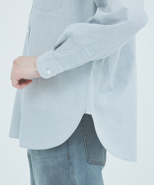 JOURNAL STANDARD(ジャーナルスタンダード)の「STILL AUTHENTIC / スティルオーセンティック レギュラーカラーシャツ(シャツ/ブラウス・メンズ・ホワイト系その他/ブルー系その他/ホワイト×ホワイト/チャコールグレー・SMALL/MEDIUM/LARGE)」の12枚目の写真