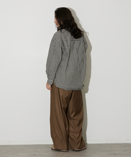 JOURNAL STANDARD(ジャーナルスタンダード)の「STILL AUTHENTIC / スティルオーセンティック レギュラーカラーシャツ(シャツ/ブラウス・メンズ・ホワイト系その他/ブルー系その他/ホワイト×ホワイト/チャコールグレー・SMALL/MEDIUM/LARGE)」の15枚目の写真