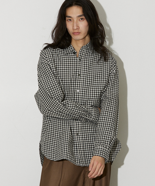 JOURNAL STANDARD(ジャーナルスタンダード)の「STILL AUTHENTIC / スティルオーセンティック レギュラーカラーシャツ(シャツ/ブラウス・メンズ・ホワイト系その他/ブルー系その他/ホワイト×ホワイト/チャコールグレー・SMALL/MEDIUM/LARGE)」の16枚目の写真