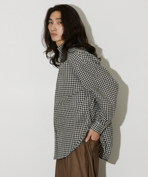JOURNAL STANDARD(ジャーナルスタンダード)の「STILL AUTHENTIC / スティルオーセンティック レギュラーカラーシャツ(シャツ/ブラウス・メンズ・ホワイト系その他/ブルー系その他/ホワイト×ホワイト/チャコールグレー・SMALL/MEDIUM/LARGE)」の17枚目の写真