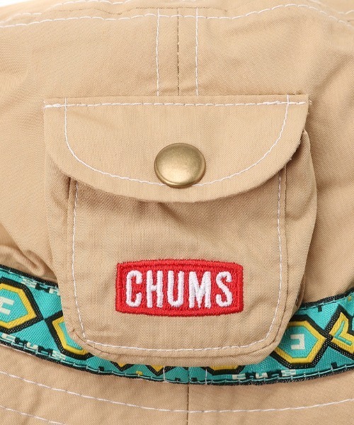 CHUMS（チャムス）の「CHUMS/チャムス ハット Fes Hat フェスハット CH05-1432（ハット・メンズ・マルチ/オリーブ/ブラック・FREE）」の9枚目の写真