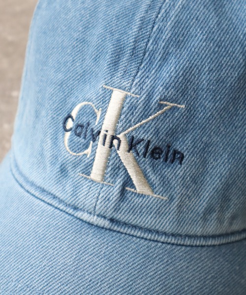 セール】【Calvin Klein/カルバンクライン】LOGO EMBROIDERED DENIM