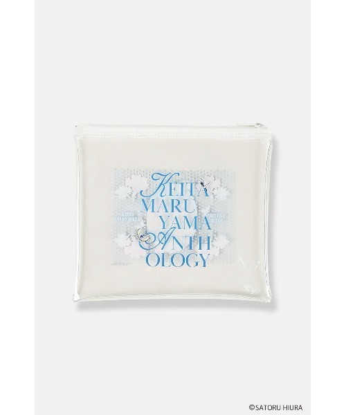 KEITA MARUYAMA（ケイタマルヤマ）の「【KEITA MARUYAMA ANTHOLOGY】ひうらさとる"書き下ろし"ポーチ（ポーチ・レディース・ホワイト・FREE）」の2枚目の写真