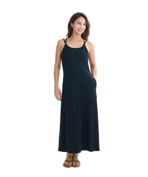 BILLABONG(ビラボン)の「BILLABONG レディース ENSEMBLE ONEPIECE ワンピース 【2025年夏モデル】/ビラボンセットアップトップス付きワンピース(ワンピース・レディース・ブラック/ホワイト・MEDIUM)」の11枚目の写真