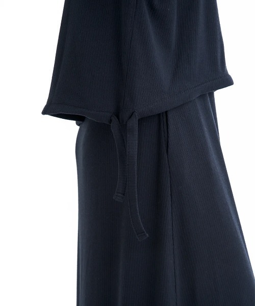 BILLABONG(ビラボン)の「BILLABONG レディース ENSEMBLE ONEPIECE ワンピース 【2025年夏モデル】/ビラボンセットアップトップス付きワンピース(ワンピース・レディース・ブラック/ホワイト・MEDIUM)」の7枚目の写真