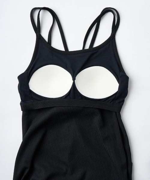 BILLABONG(ビラボン)の「BILLABONG レディース ENSEMBLE ONEPIECE ワンピース 【2025年夏モデル】/ビラボンセットアップトップス付きワンピース(ワンピース・レディース・ブラック/ホワイト・MEDIUM)」の5枚目の写真